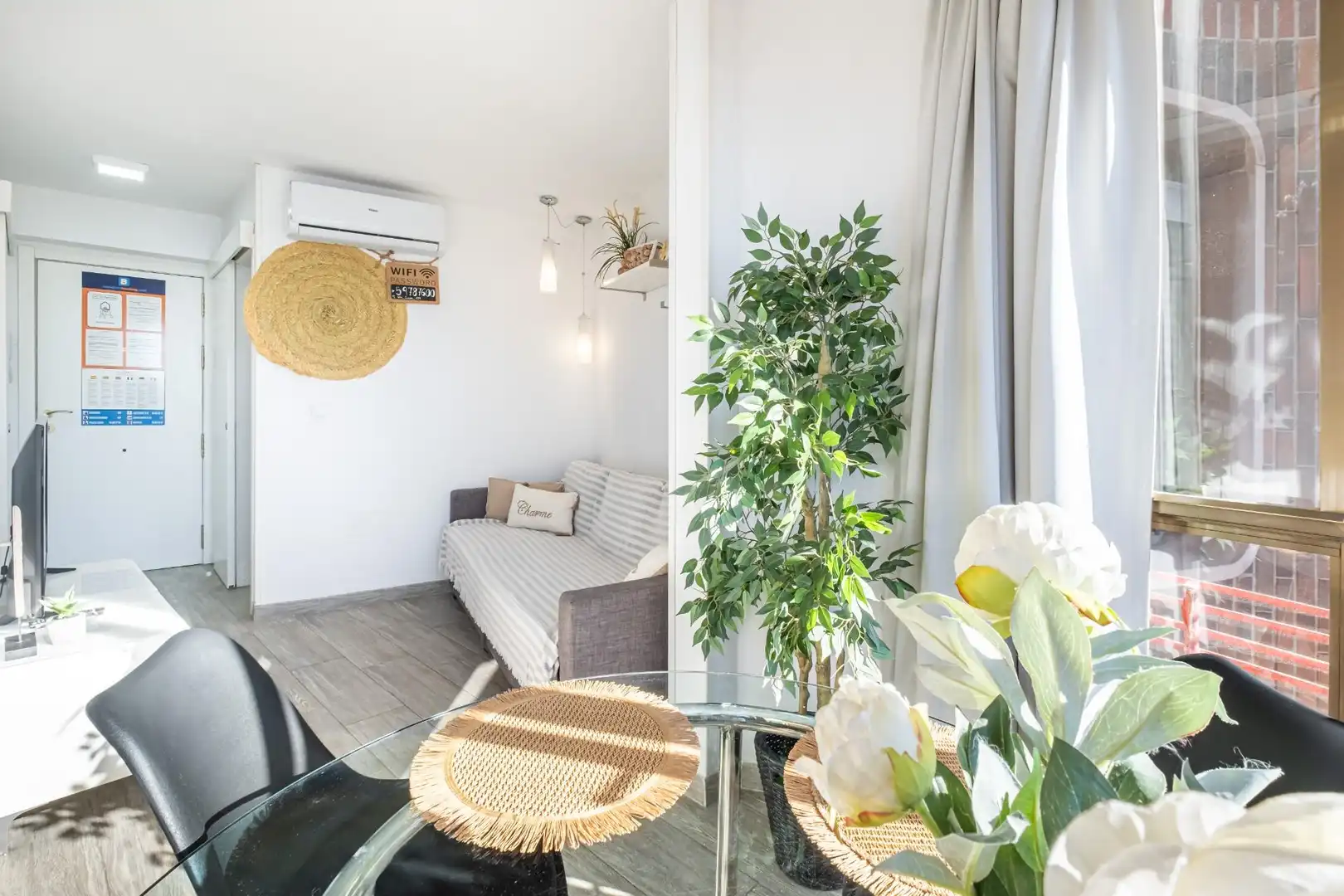 Wohnzimmer von Wohnungen zum Verkauf in Benidorm mit Klimaanlage, Heizung und Möbliert