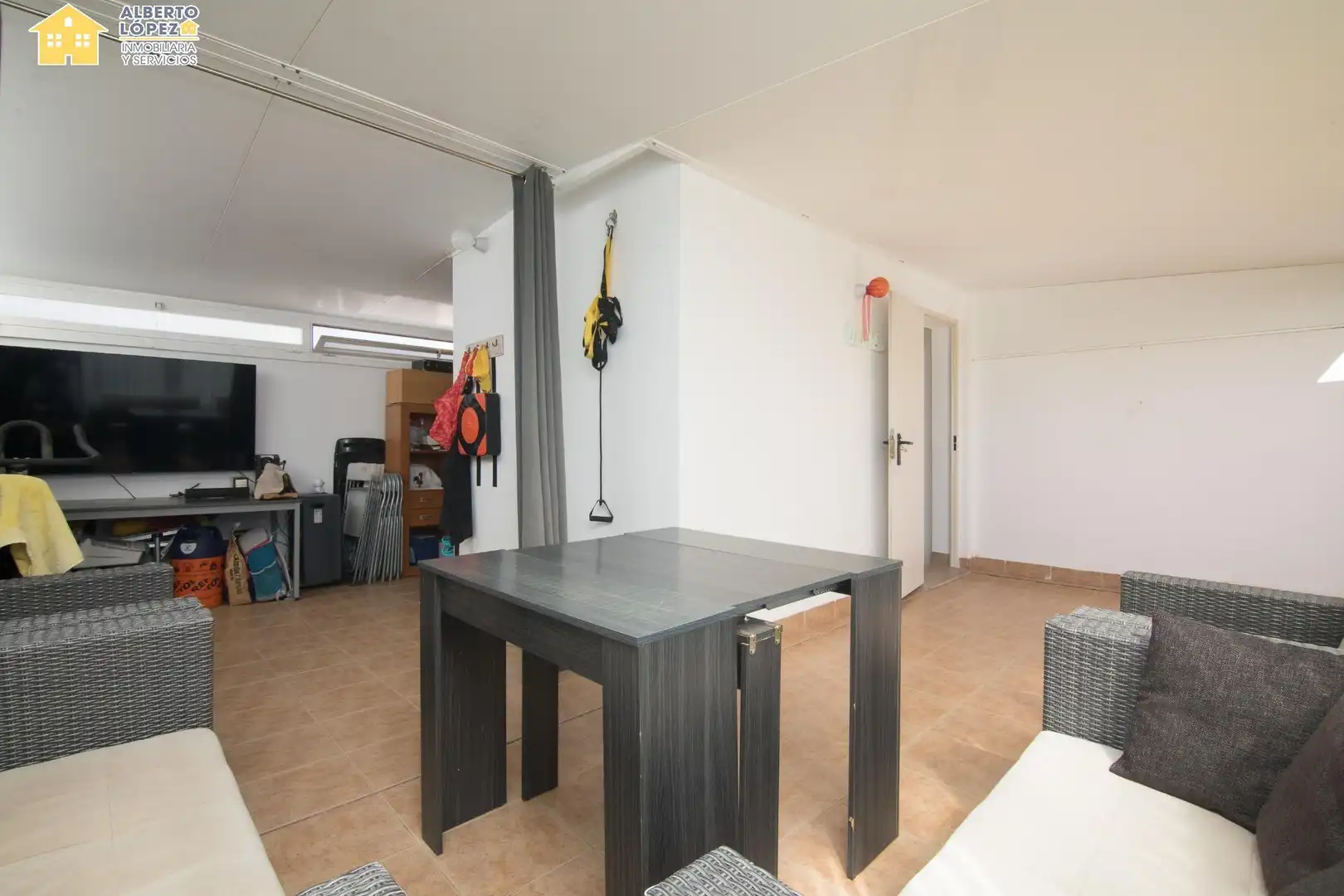Sala d'estar de Àtic en venda en Santa Pola amb Aire condicionat, Terrassa i Balcó