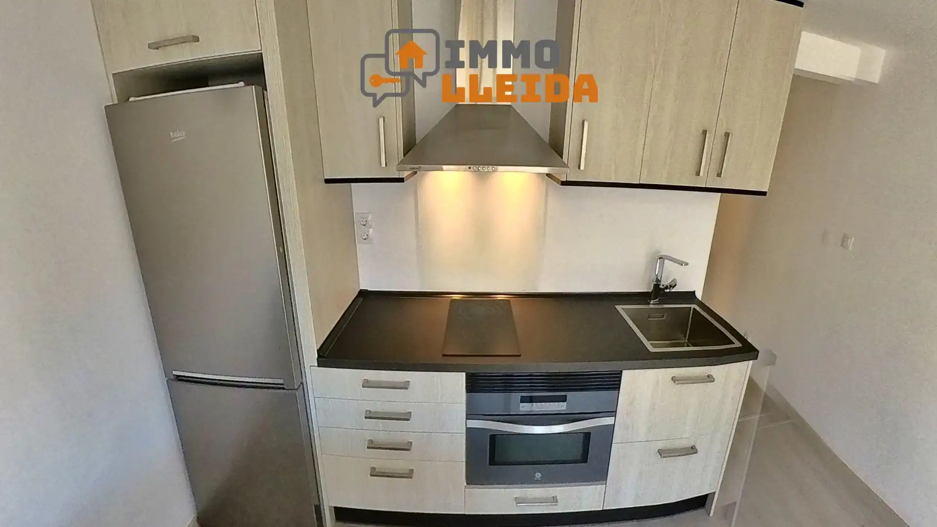 Küche von Wohnung zum Verkauf in Camarasa mit Heizung, Parkett und Möbliert