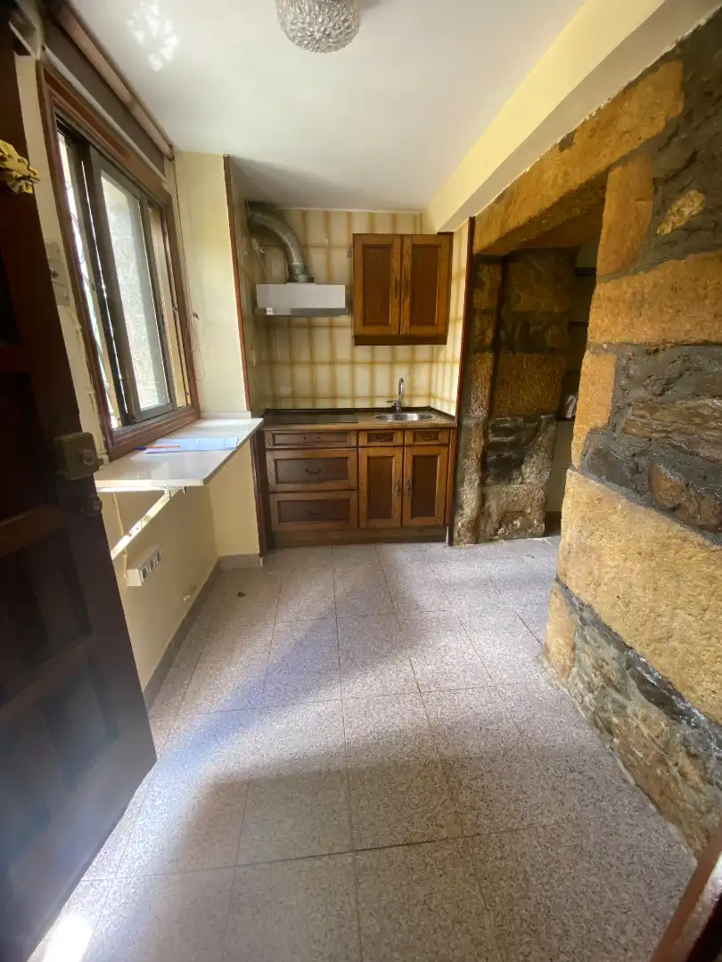 Cocina de Casa adosada en venta en Vigo  con Parquet