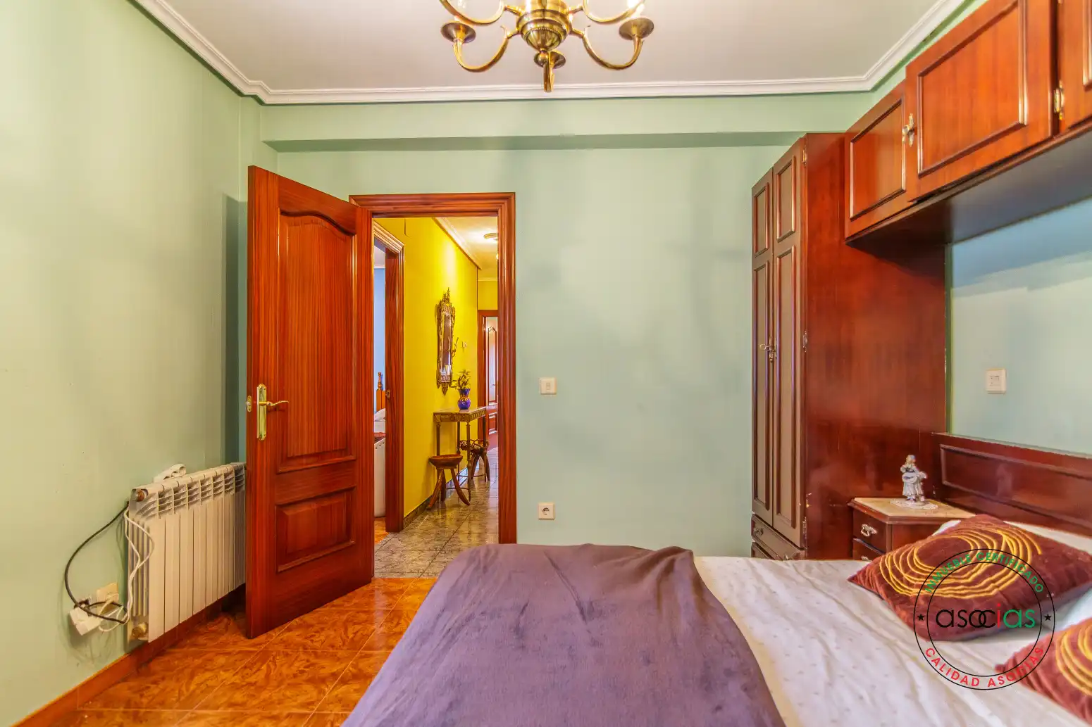 Bedroom of Attic for sale in Langreo  with Heating and Furnished