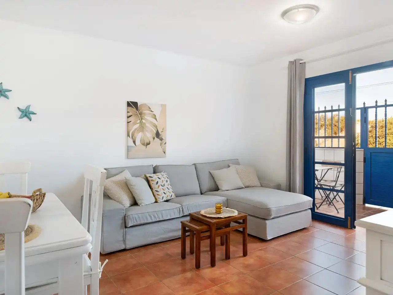 Wohnzimmer von Wohnung zur Miete in Caleta de Famara
