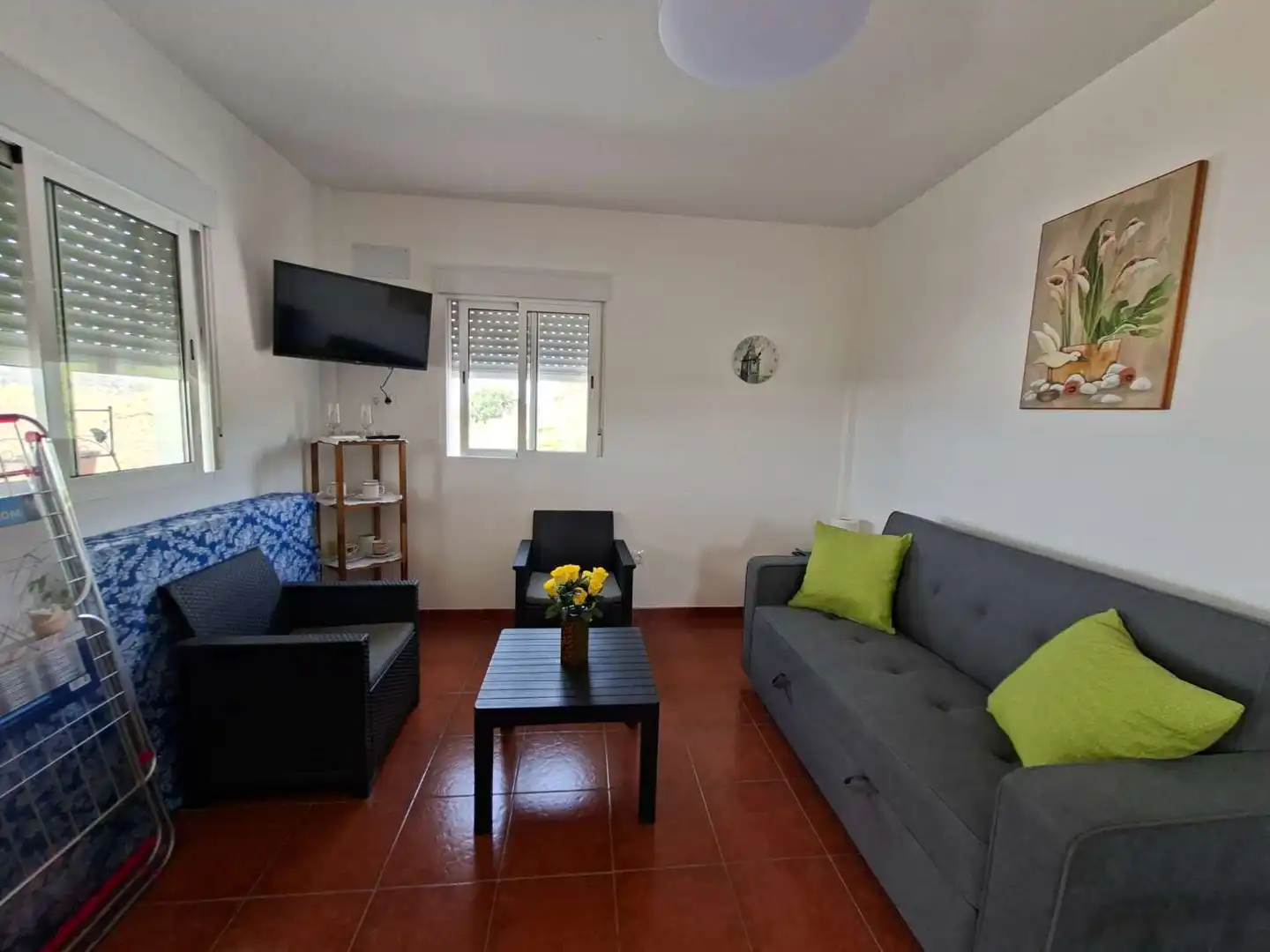 Living room of Country homes for rent in Torrox  with Terrace and Furnished