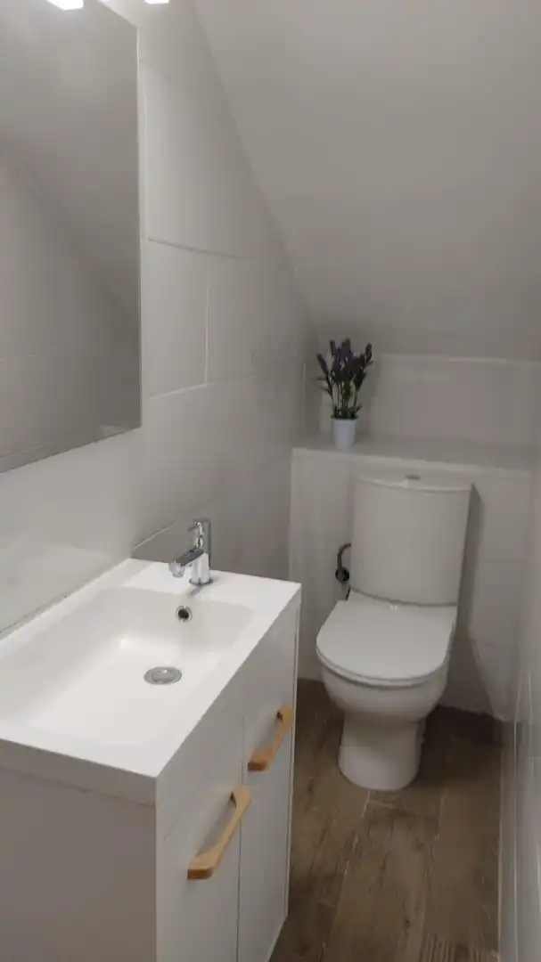 Bathroom of Flat for sale in Mollet del Vallès  with Air Conditioner, Terrace and Furnished