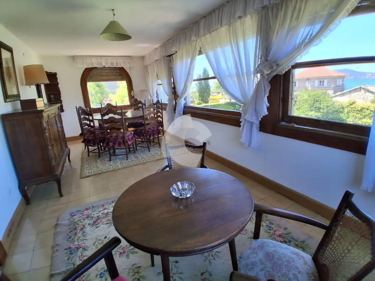 Dining room of Houses for sale in Nigrán  with Private garden