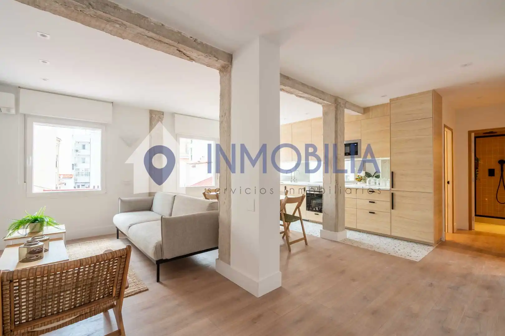 Sala de estar de Piso en venta en Madrid con Calefacción y Terraza