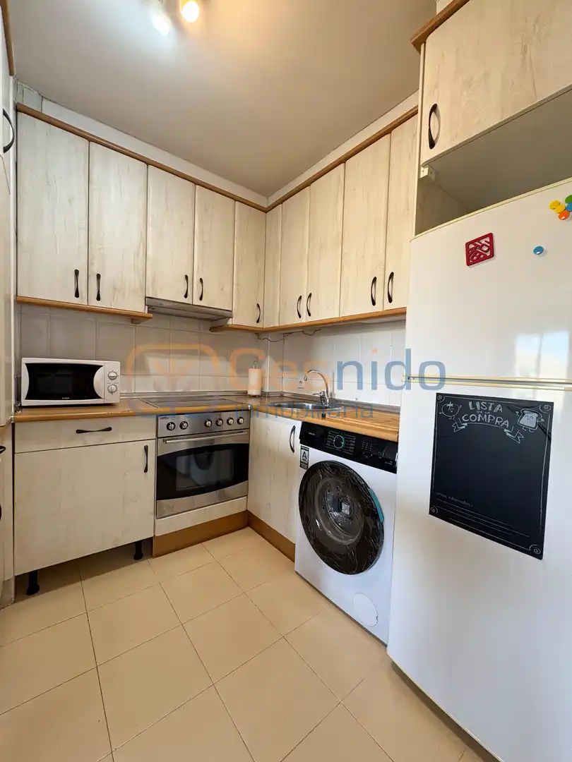 Cocina de Piso de alquiler en Segovia con Calefacción, Parquet y Terraza