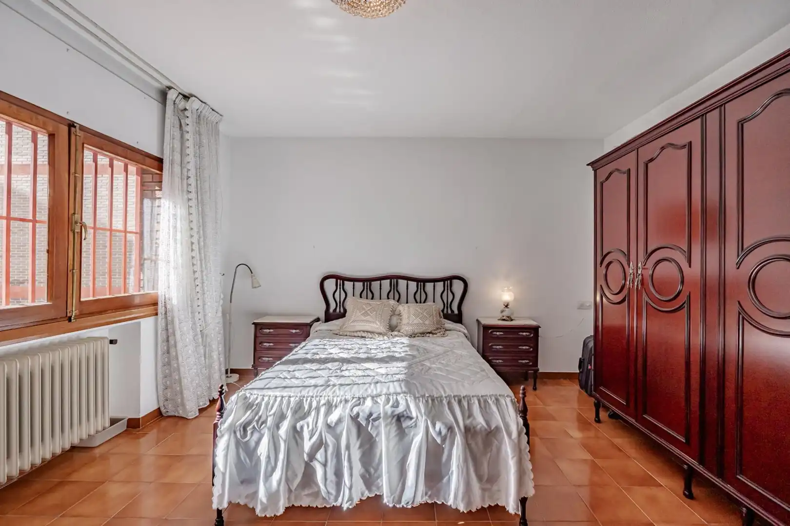 Bedroom of Houses for sale in Madrid  with Heating, Private garden and Terrace