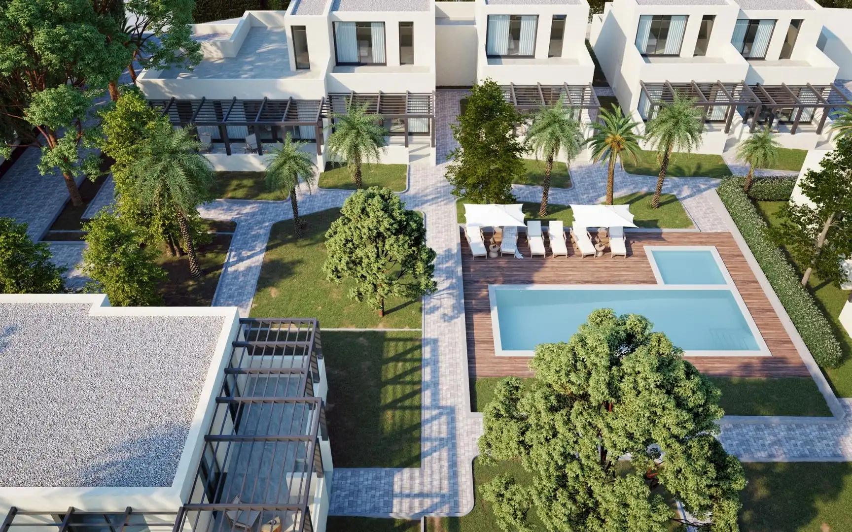 Casa aparellada amb piscina en venda a Mar Menor de Cartagena – Cabo de Palos