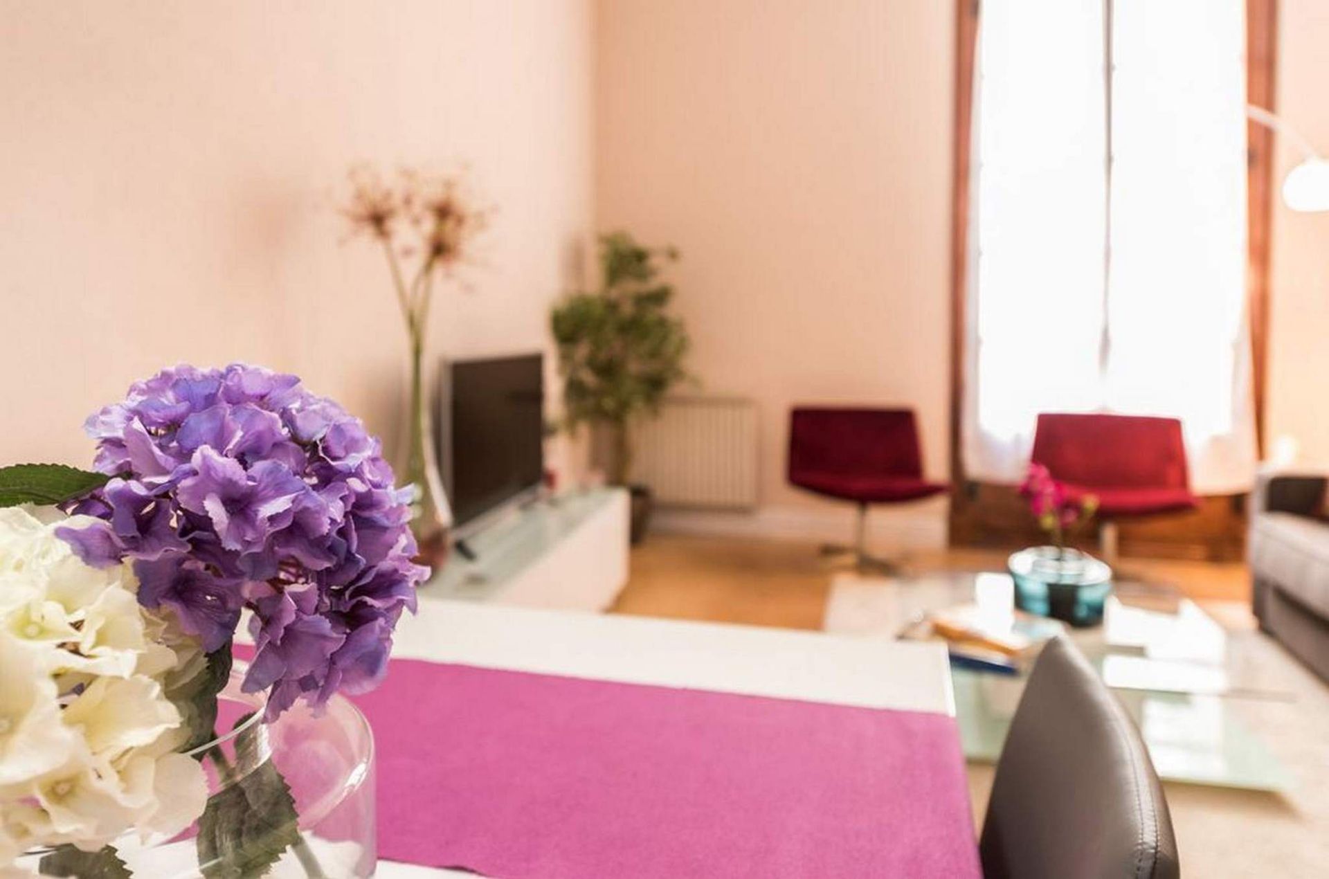 Bedroom of Flat to rent in Llançà  with Air Conditioner, Furnished and TV