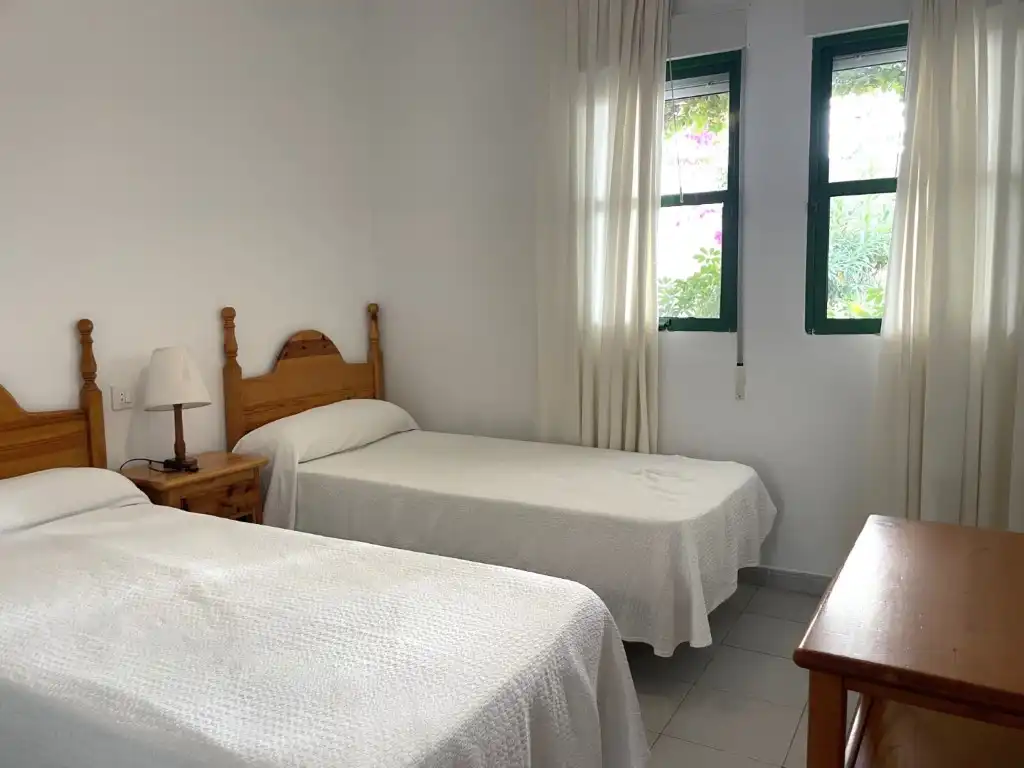 Bedroom of Apartments for sale in Vera  with Air Conditioner, Terrace and Furnished