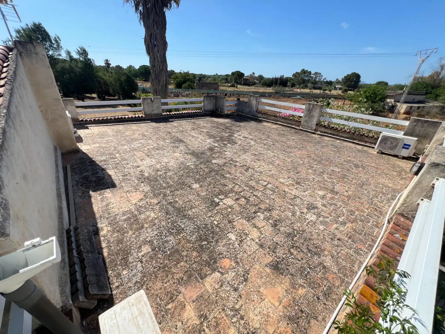 Terraza de Finca rústica en venta en Inca con Aire acondicionado, Jardín privado y Terraza