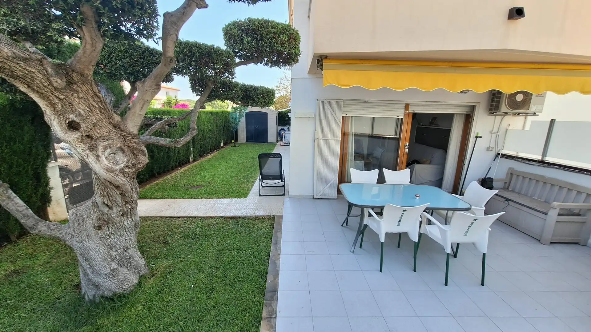 Jardín de Apartamento de alquiler en El Vendrell con Calefacción y Jardín privado