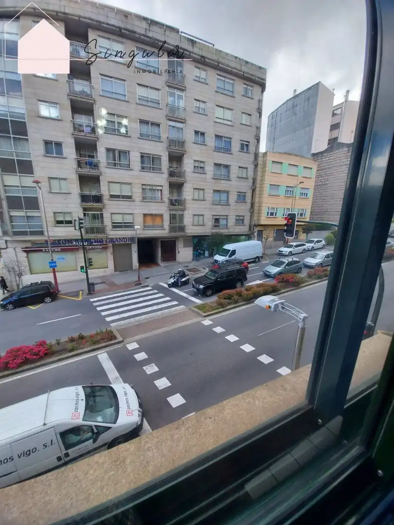Parkplatz von Wohnung zur Miete in Vigo  mit Heizung, Parkett und Terrasse