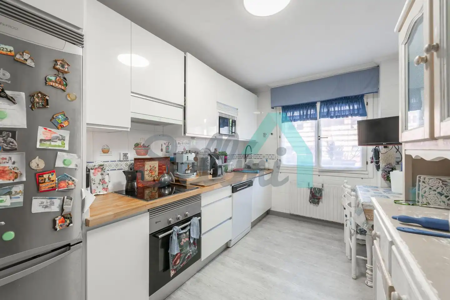 Küche von Wohnung zur untervermieten in Siero mit Heizung, Privatgarten und Parkett