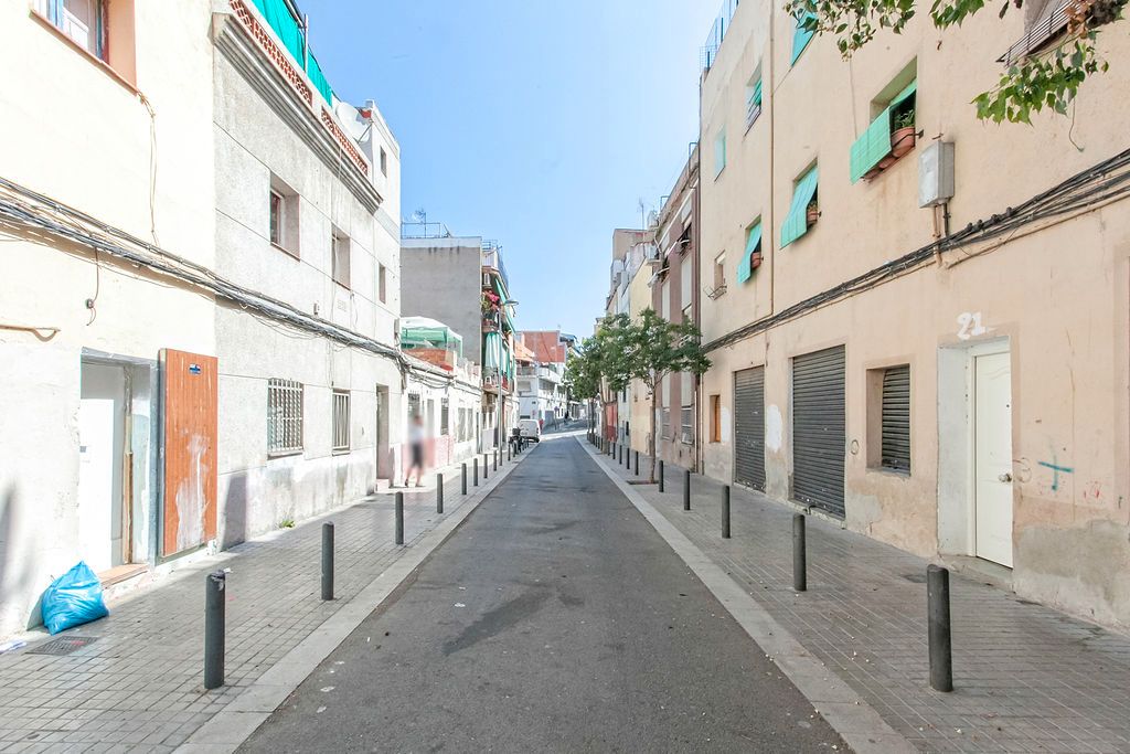 Vista exterior de Àtic en venda en Badalona