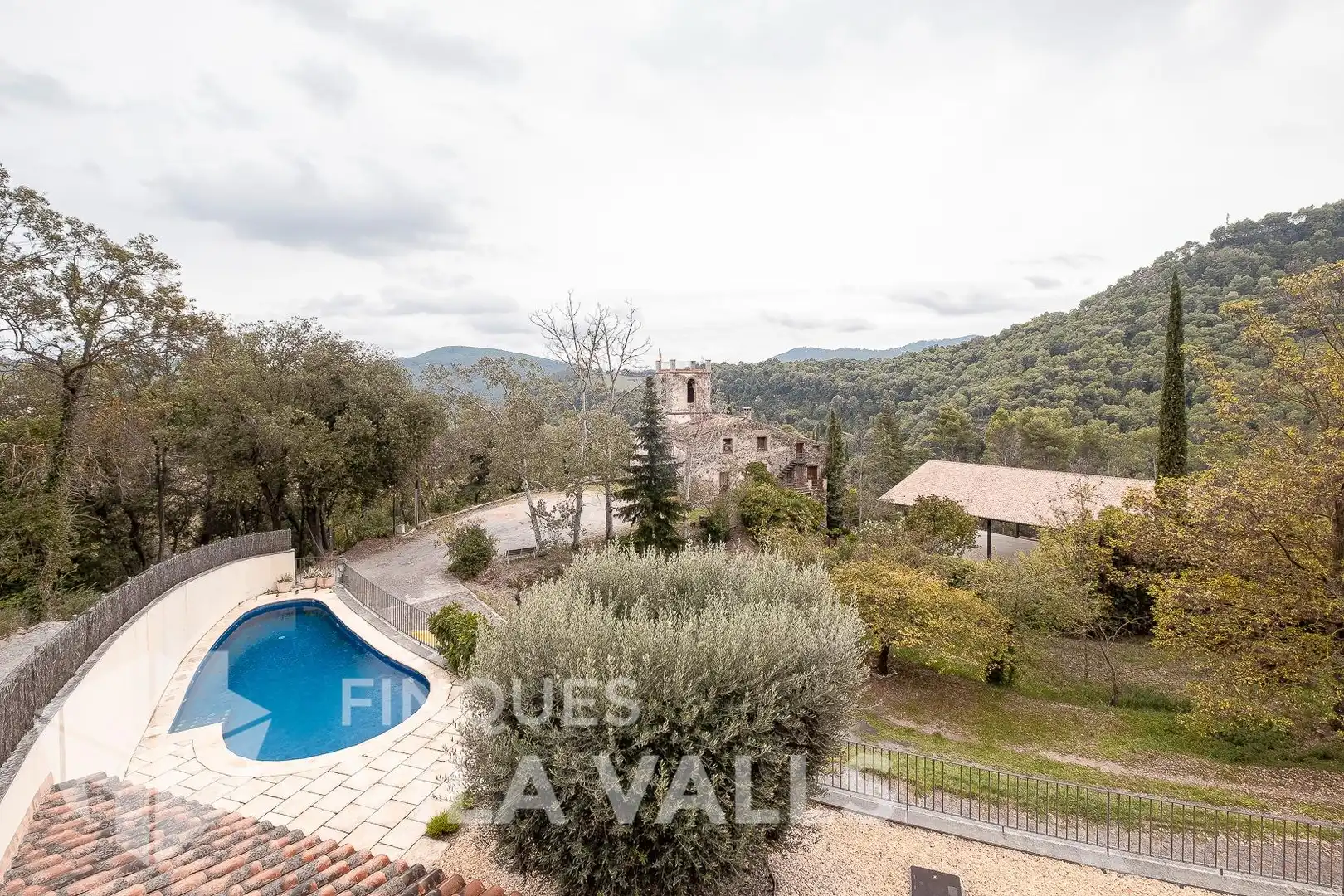 Terraza de Casa o chalet en venta en Gallifa con Aire acondicionado, Calefacción y Jardín privado