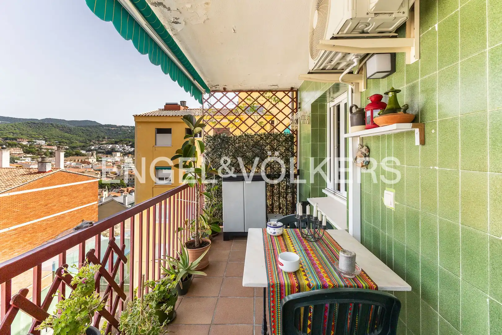 Balcony of Flat for sale in Sant Andreu de Llavaneres  with Heating, Parquet flooring and Terrace