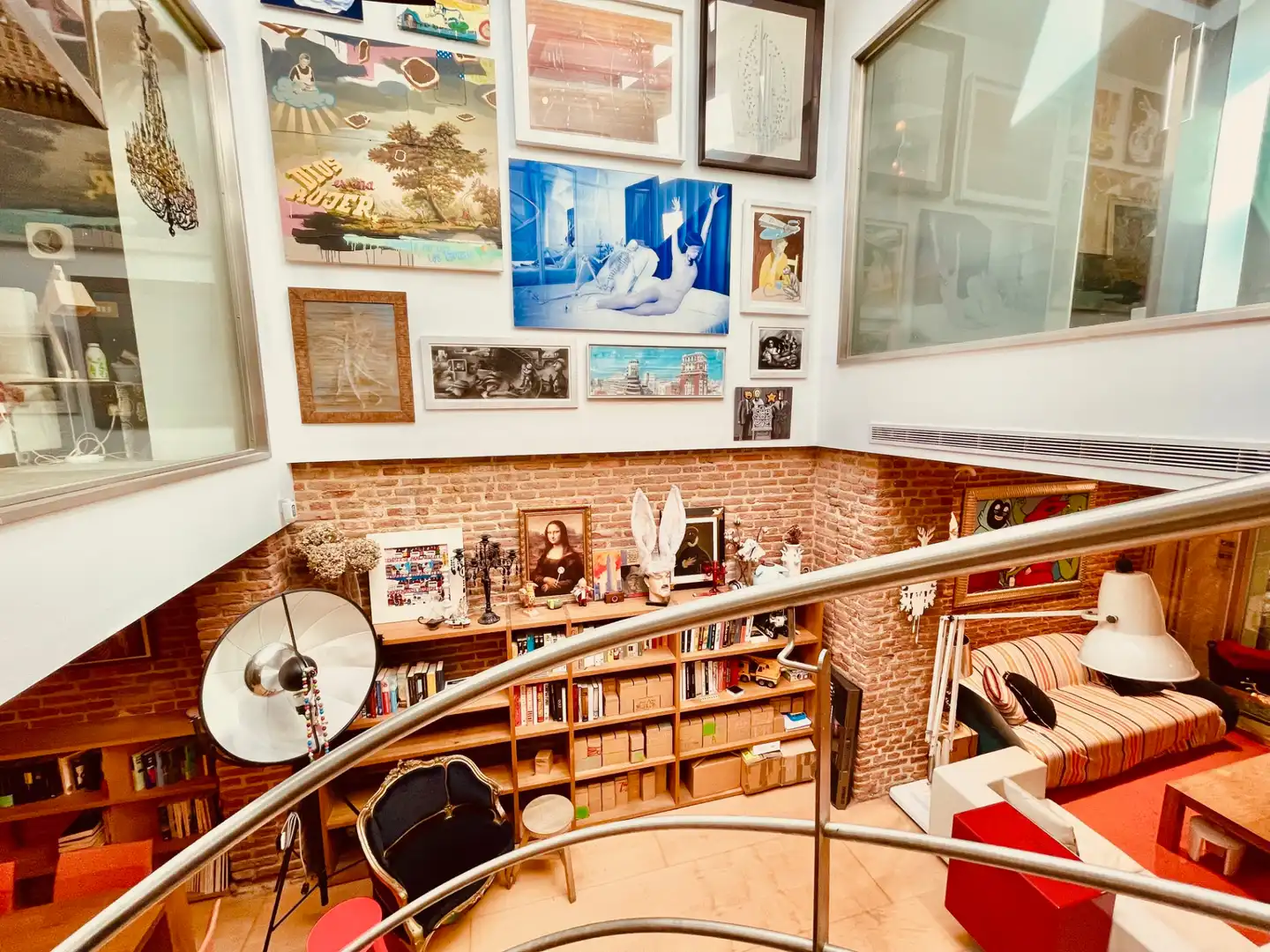 Maisonette zur Miete in Madrid mit Klimaanlage, Heizung und Möbliert