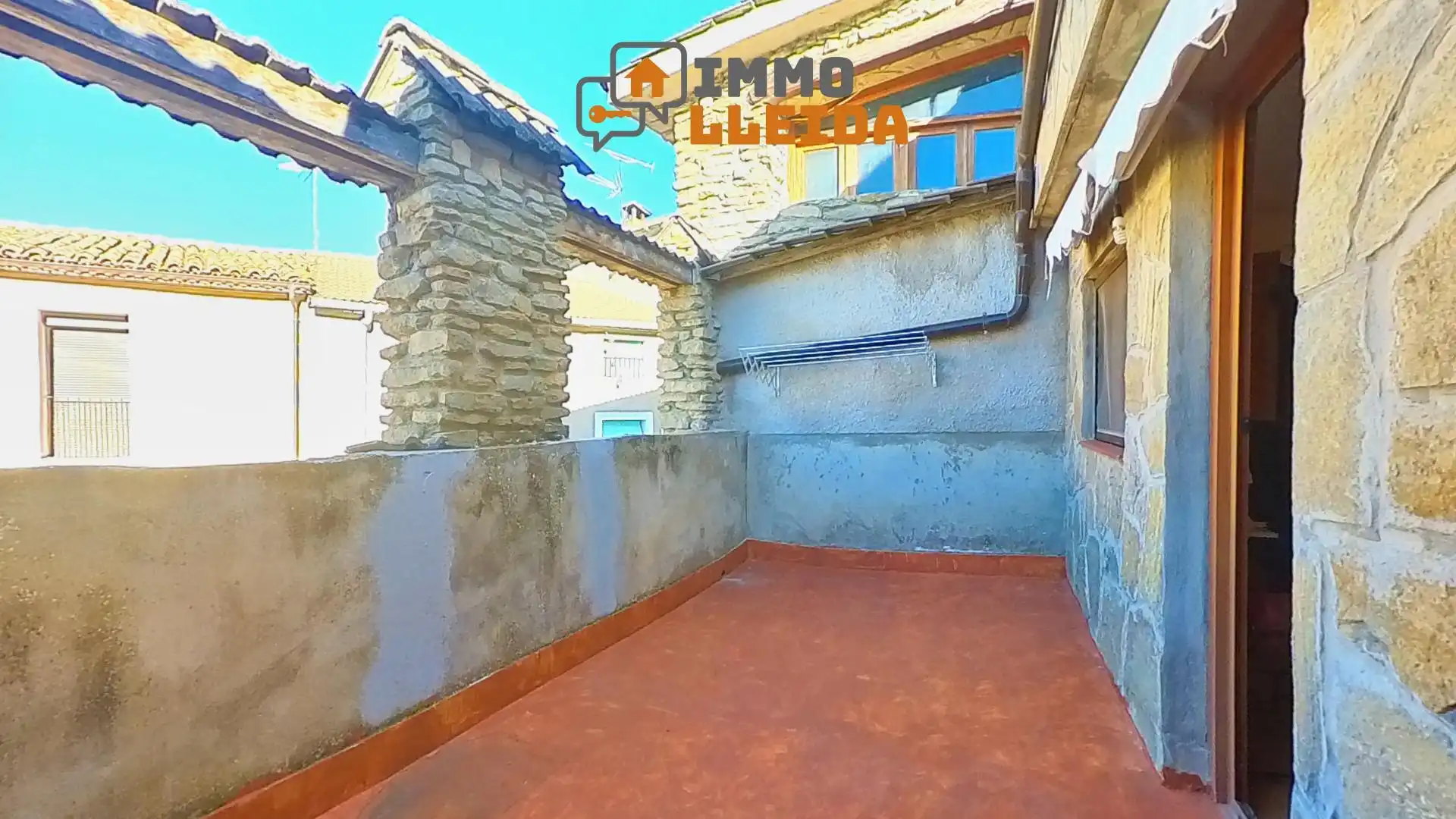 Balcony of Detached homes for sale in Àger  with Heating, Terrace and Furnished