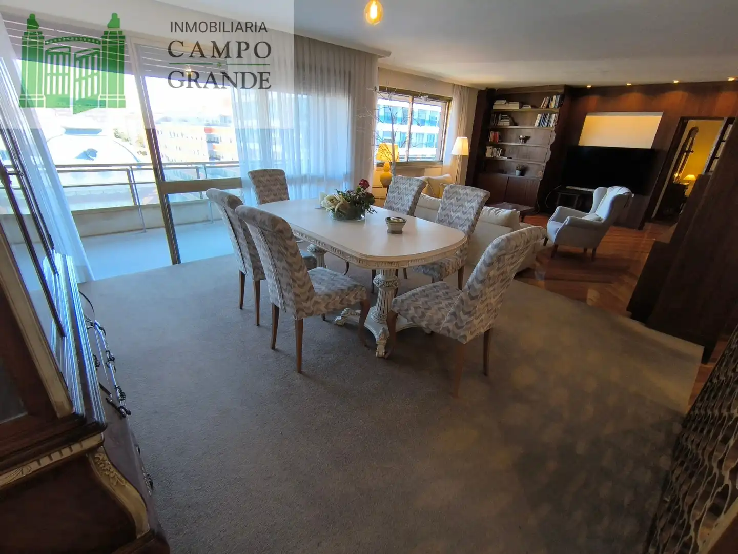 Esszimmer von Wohnung zum Verkauf in Palencia mit Heizung, Terrasse und Ofen