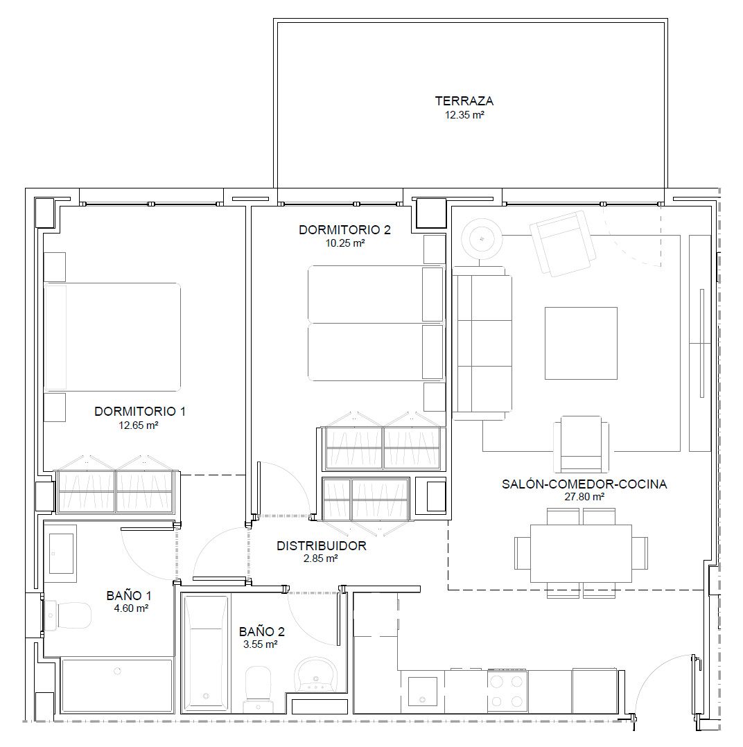 Flat for sale in Alcalá de Henares  with Heating, Terrace and Storage room