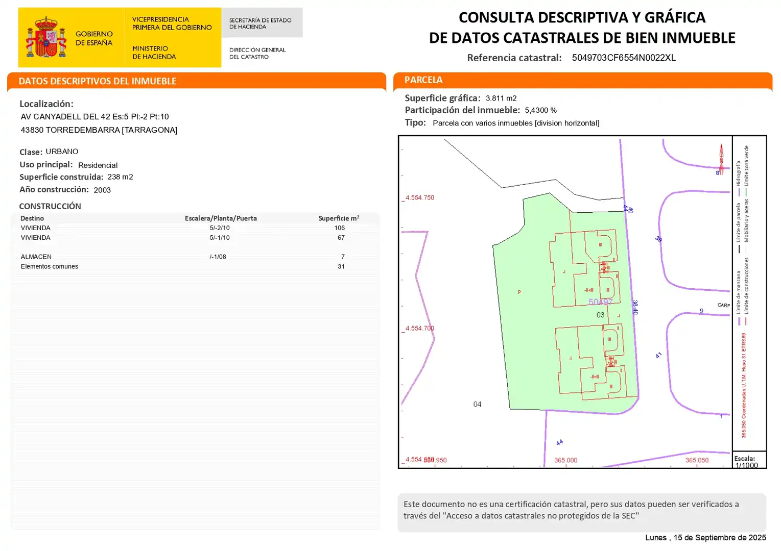 Dúplex en venda en Torredembarra amb Aire condicionat, Calefacció i Jardí privat