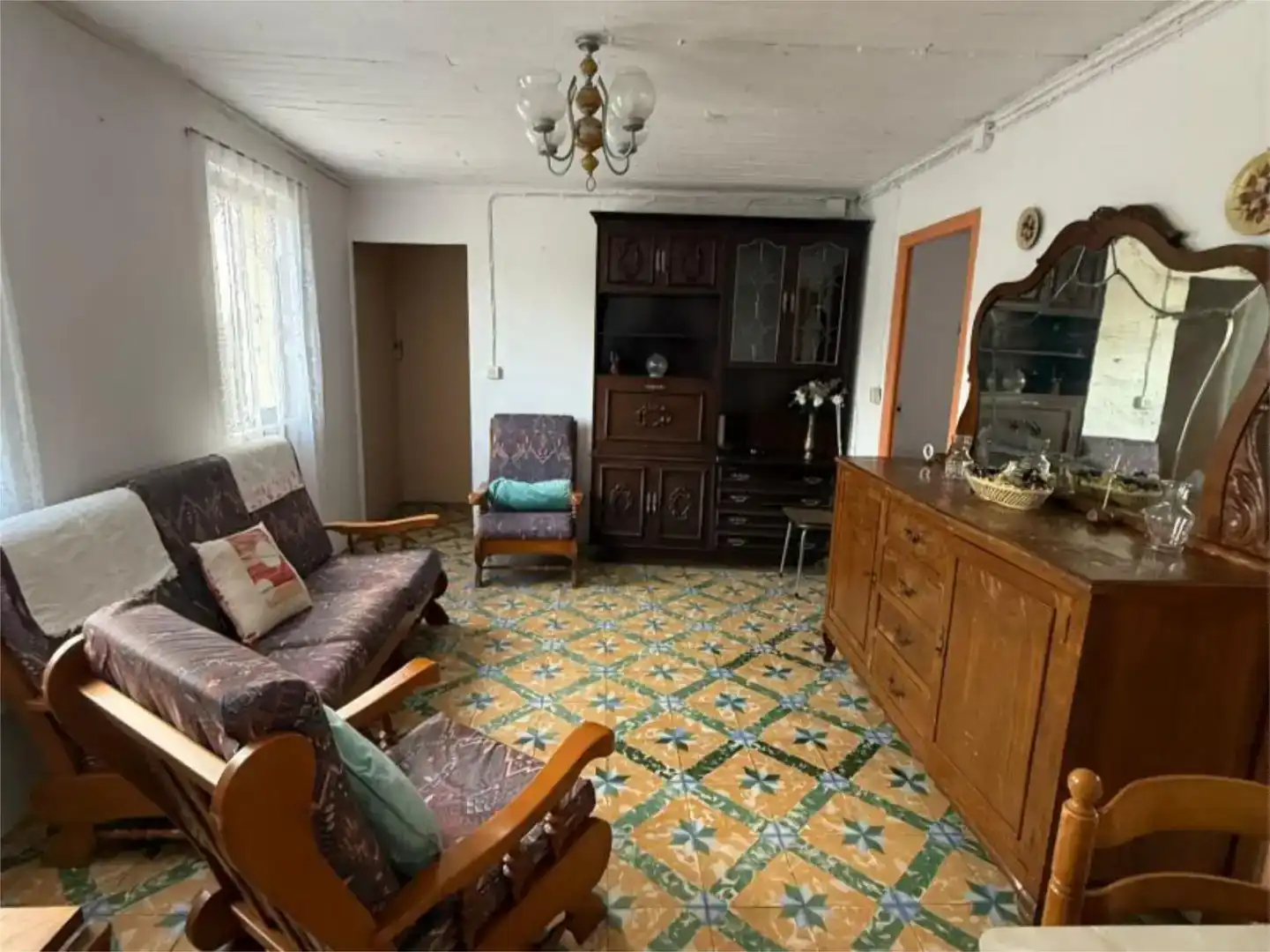 Living room of Houses for sale in As Pontes de García Rodríguez 