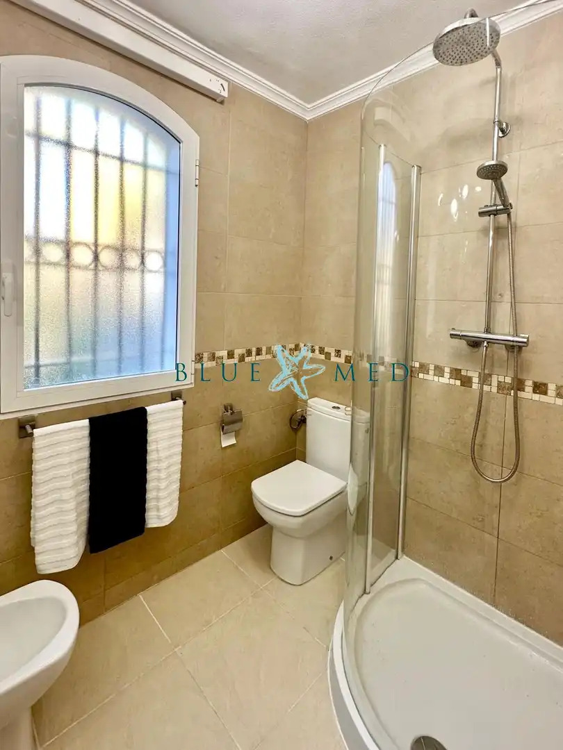 Baño de Casa o chalet en venta en Cartagena con Aire acondicionado, Jardín privado y Terraza