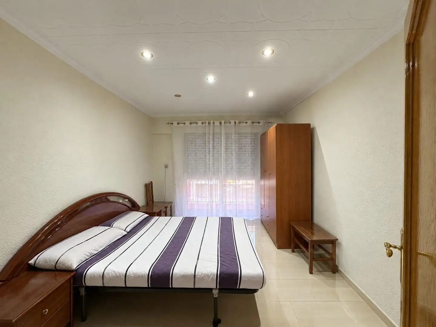 Bedroom of Flat for sale in Carlet, Valencia
