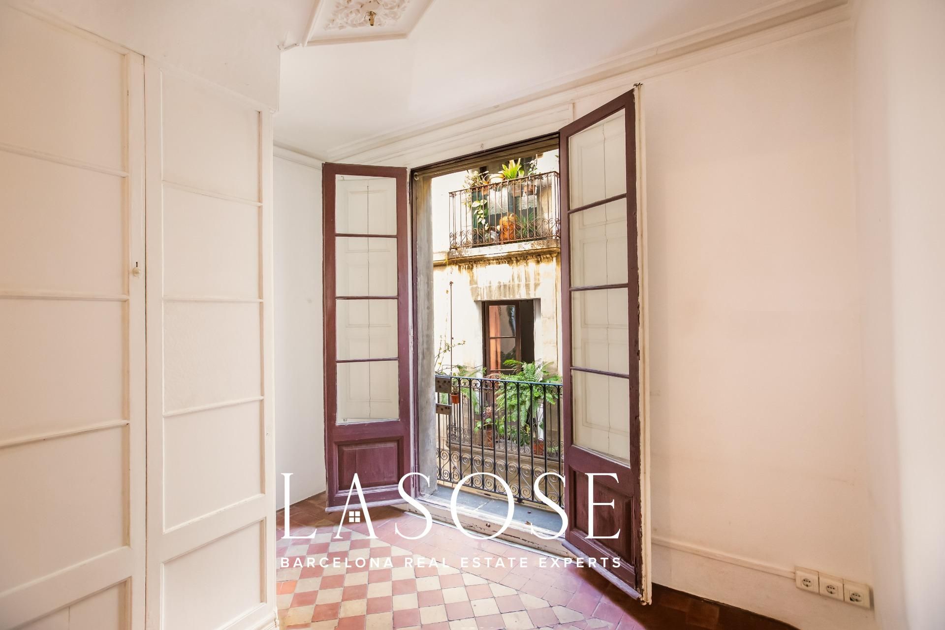 Bedroom of Flat for sale in  Barcelona Capital