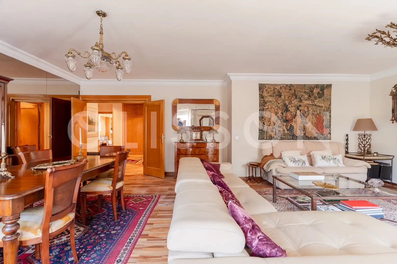 Sala de estar de Piso en venta en Madrid con Calefacción, Terraza y Trastero