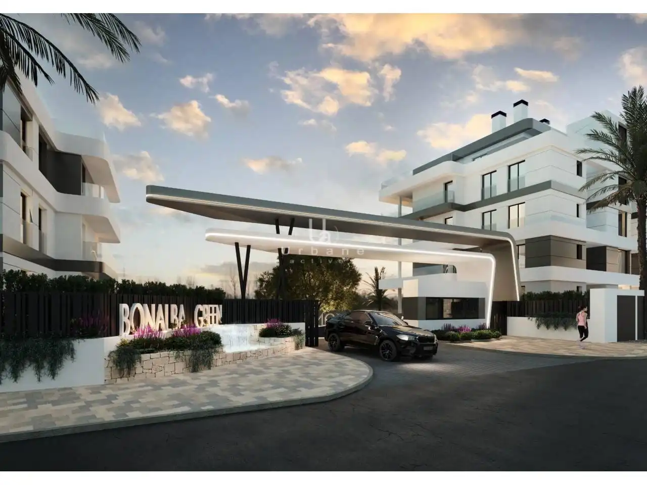 Exterior view of Attic for sale in Mutxamel  with Air Conditioner, Parquet flooring and Terrace