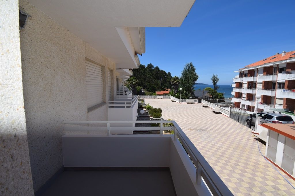 Bedroom of Flat for sale in Pontedeume  with Terrace and Furnished