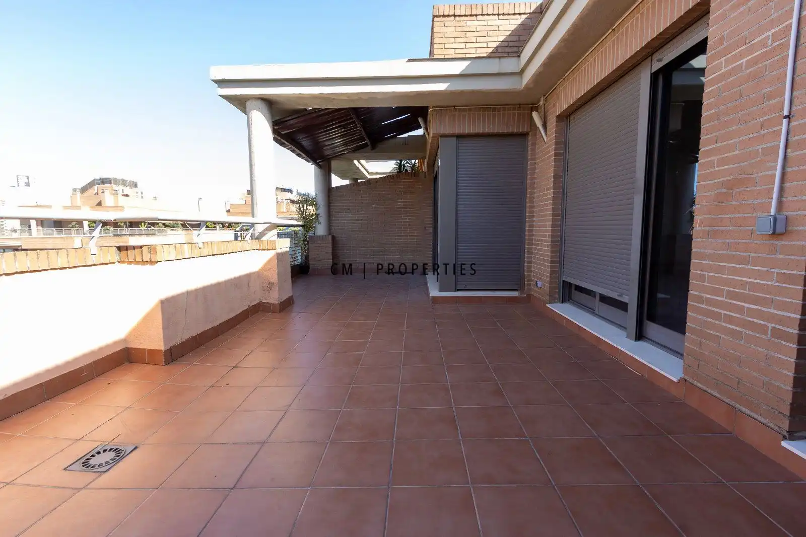 Terraza de Ático de alquiler en Valencia con Aire acondicionado, Calefacción y Trastero