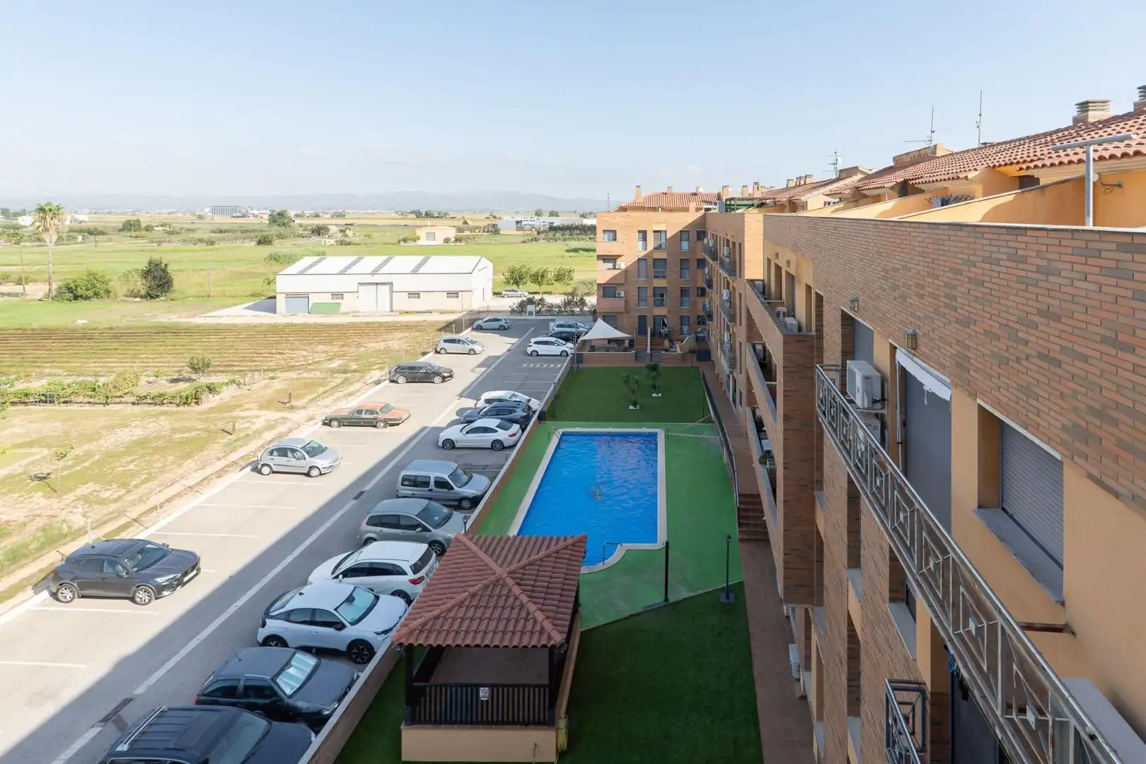 Parking of Flat for sale in Deltebre  with Terrace and Community pool