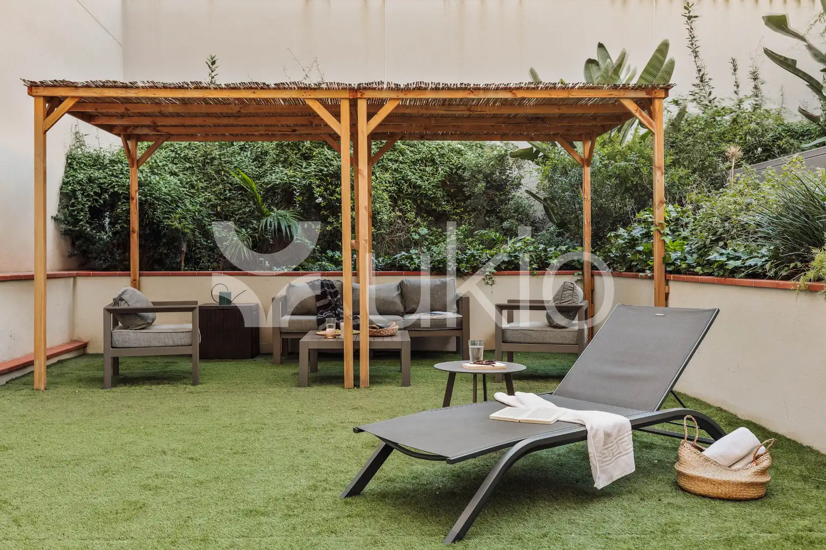 Terrasse von Wohnungen zur Miete in Barcelona mit Klimaanlage, Heizung und Terrasse