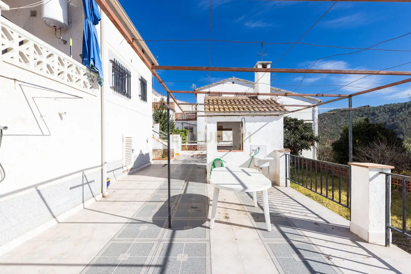 Exterior view of Houses for sale in Olivella  with Private garden, Storage room and Swimming Pool