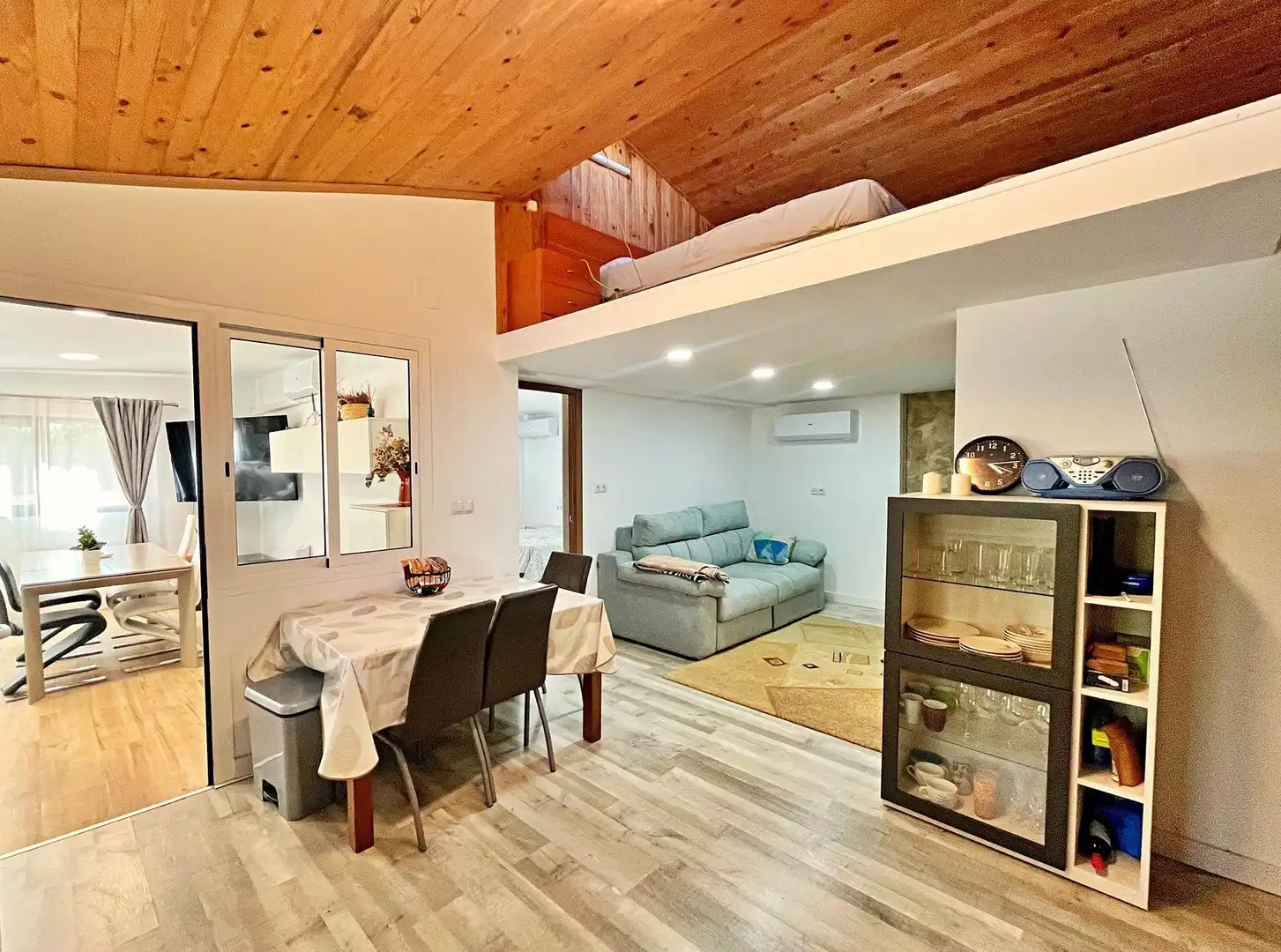 Sala de estar de Casa o chalet en venta en La Sénia con Piscina