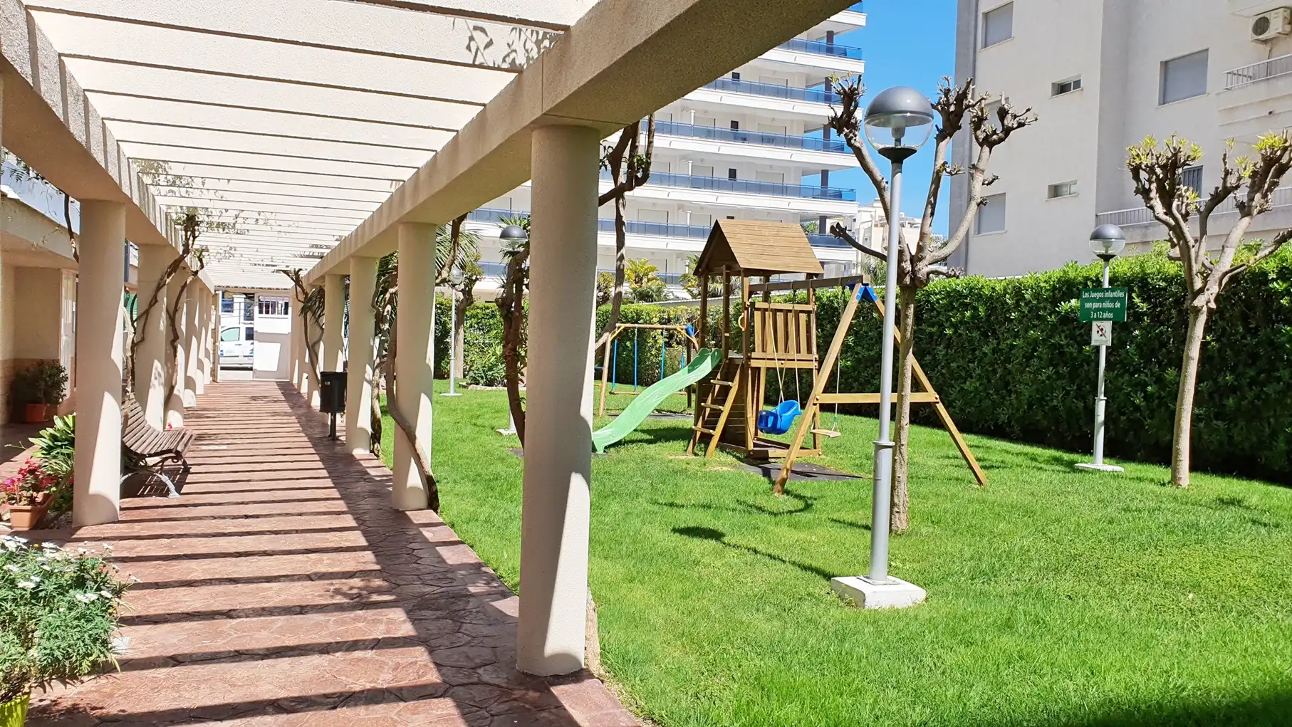 Terrassa de Apartament de lloguer en Gandia amb Aire condicionat, Calefacció i Terrassa