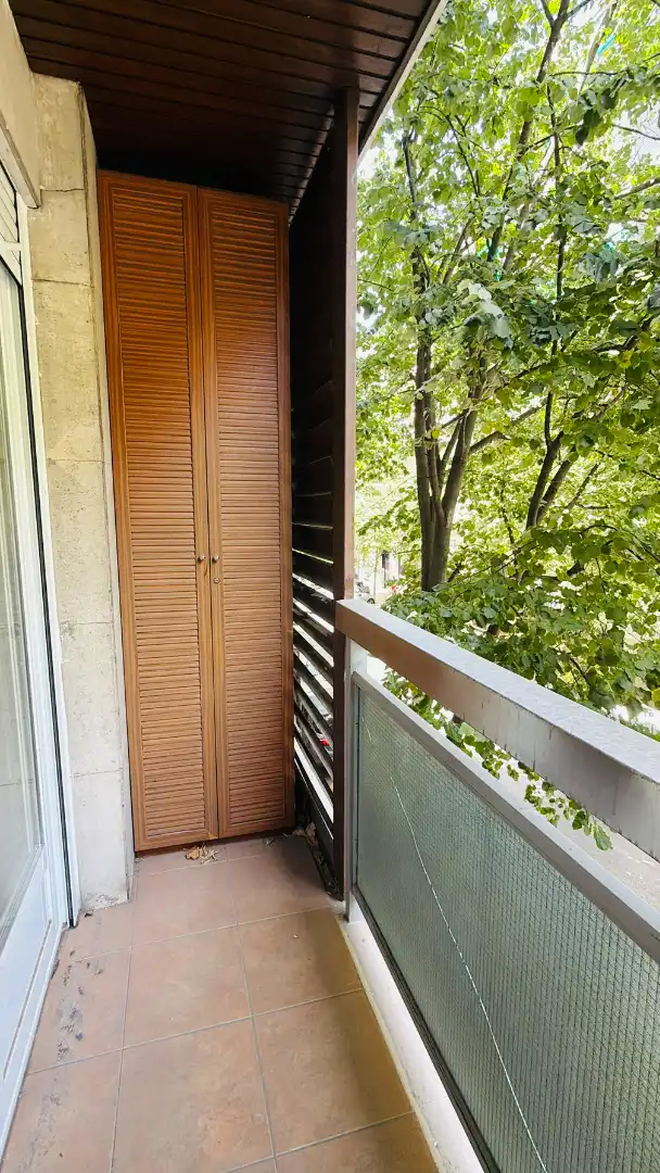 Terraza de Piso de alquiler en Madrid con Aire acondicionado, Calefacción y Parquet