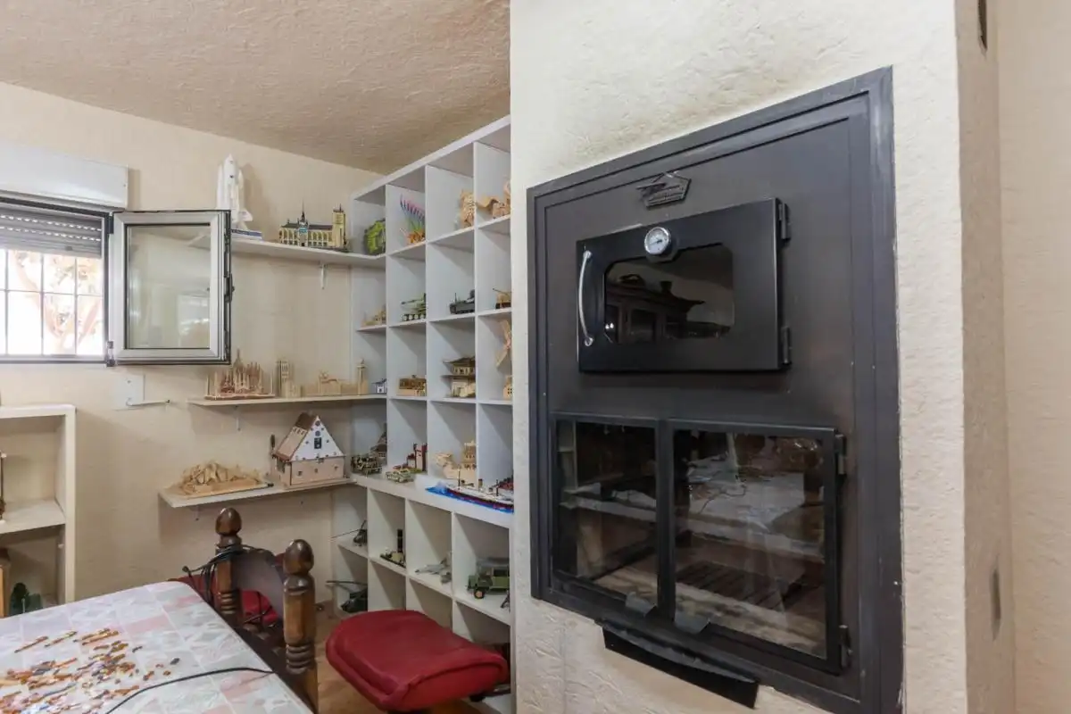 Cuina de Casa o xalet en venda en Murcia amb Aire condicionat, Calefacció i Jardí privat