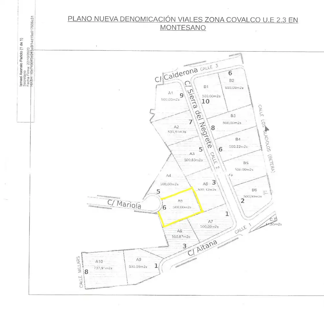 Terreny residencial en venda a Carrer Migjorn 5