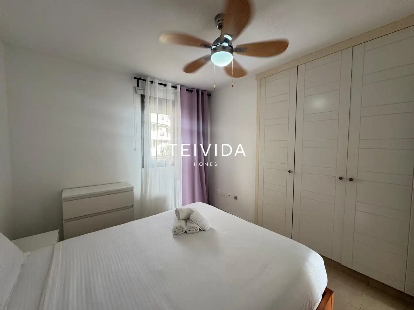 Bedroom of Attic for rent in Arona  with Terrace, Swimming Pool and Furnished