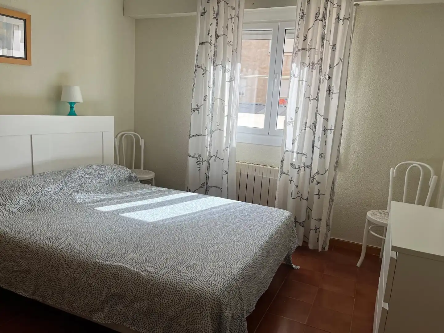 Bedroom of Flat for rent in Almansa  with Heating, Terrace and Furnished