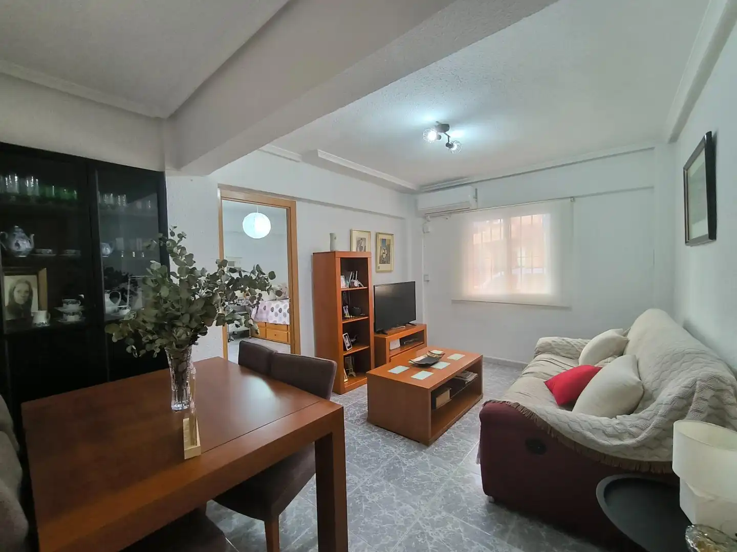 Wohnzimmer von Wohnung zum Verkauf in Alicante / Alacant mit Klimaanlage, Heizung und Möbliert