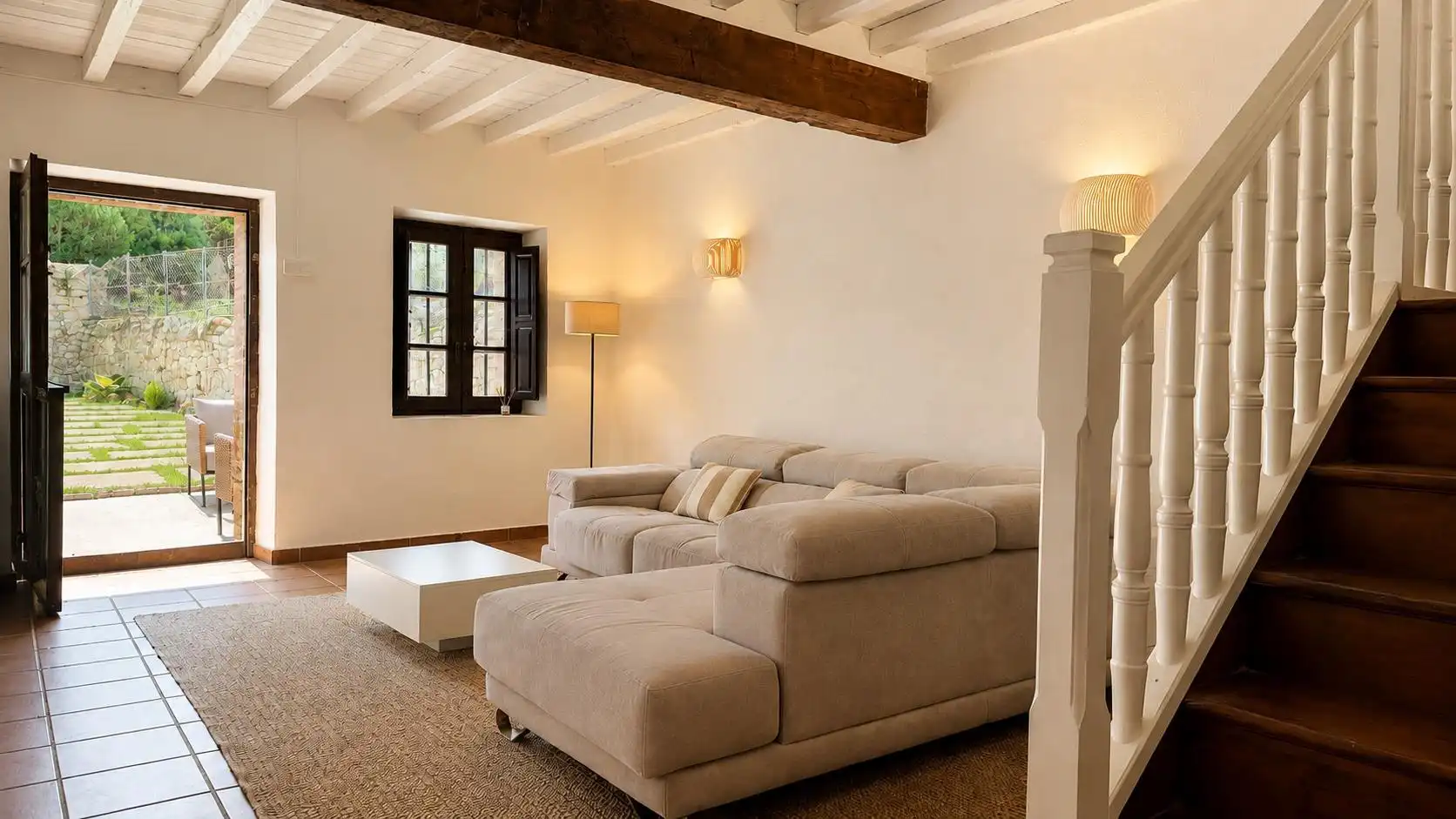 Living room of Houses for sale in Valdáliga  with Private garden and Balcony