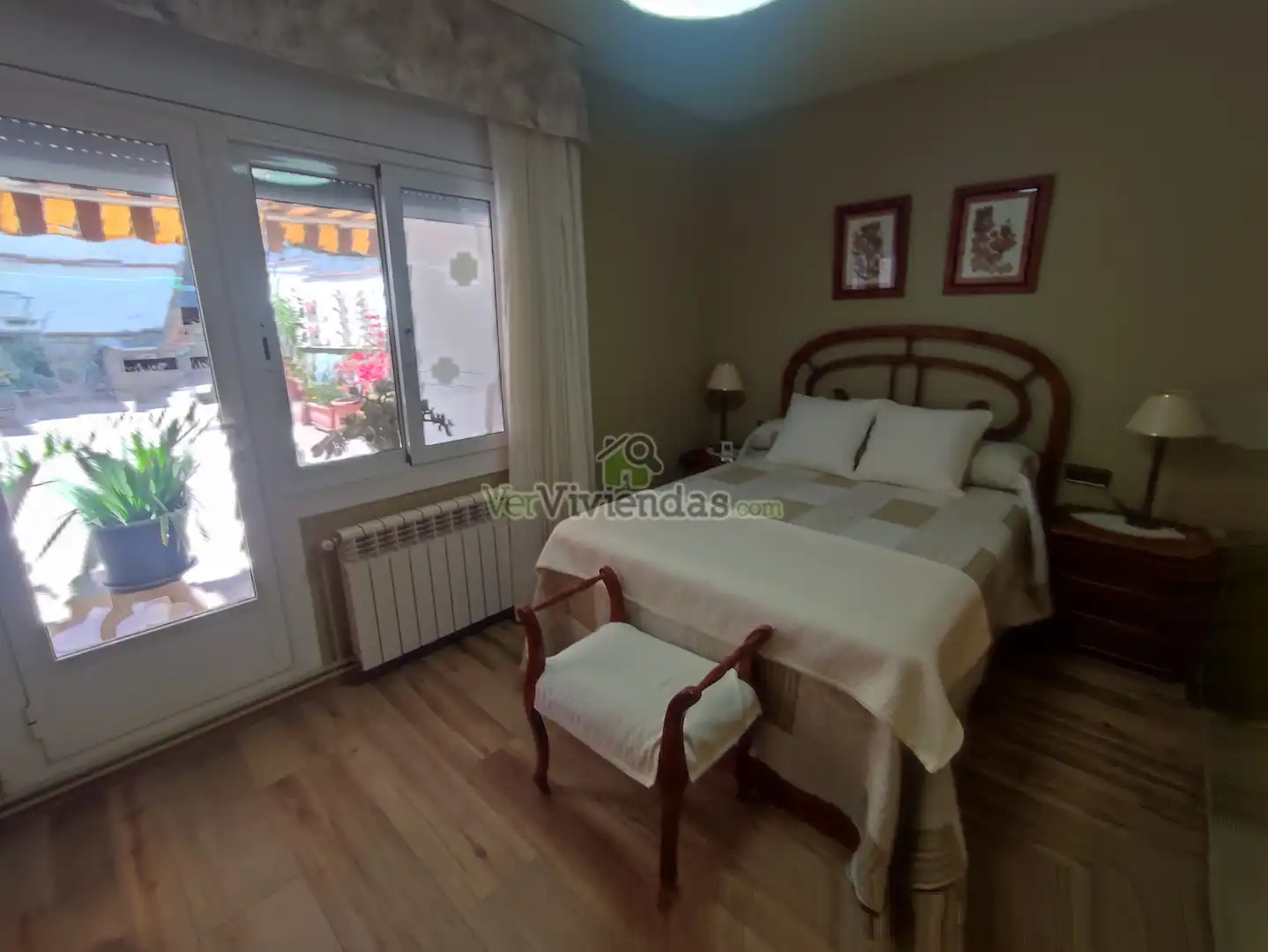 Schlafzimmer von Wohnung zum Verkauf in Viladecavalls mit Klimaanlage, Heizung und Terrasse