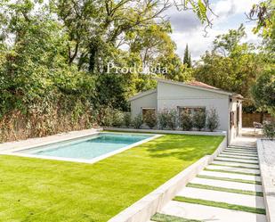 Swimming pool of House or chalet to rent in Sant Cugat del Vallès  with Terrace, Swimming Pool and Alarm