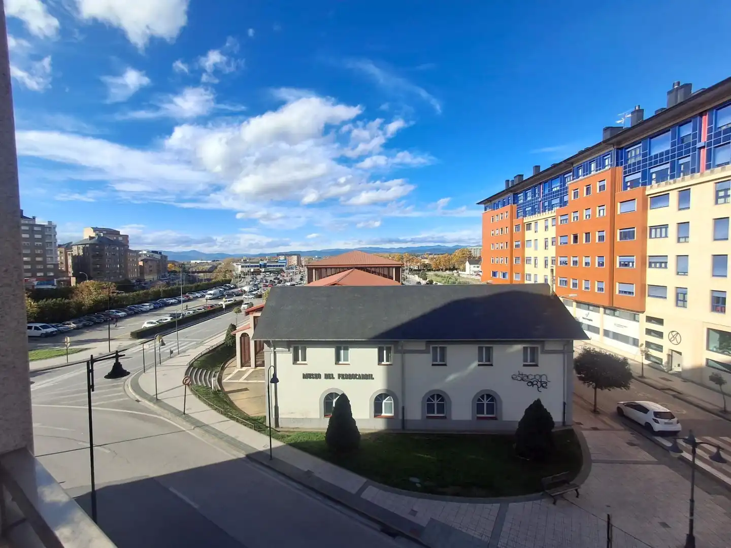 Exterior view of Flat for sale in Ponferrada  with Heating, Storage room and Furnished